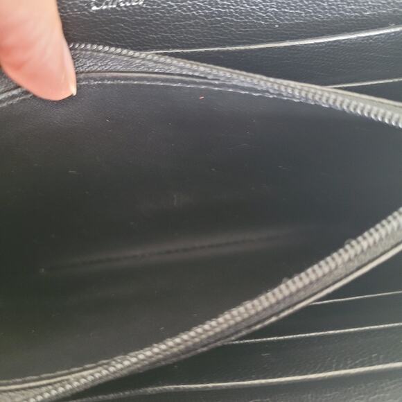 Cartier Must The Cartier Leather Zippy Around Long Wallet Black Large Modern - Picture 7 of 9